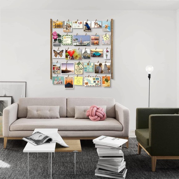 GREAT VALENTINE GIFTS! LOVE-KANKEI Wood Picture Photo Collage Frame NIB - Picture 2 of 5